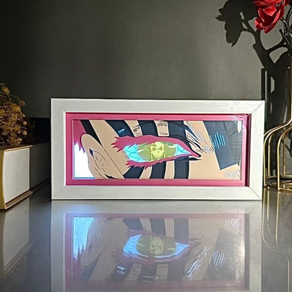 Demon Slayer Tanjiro vs Akaza Light Box