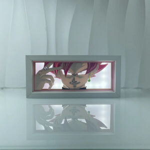 Goku Black Light Box – Dragon Ball Anime Shadow Lamp