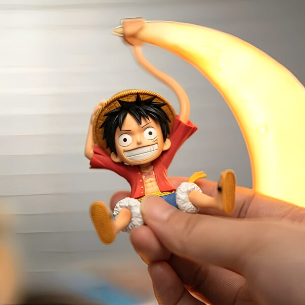 Luffy Stretching Moon Night Light