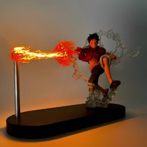 Luffy Fire Fist LED Figure – Adjustable Light