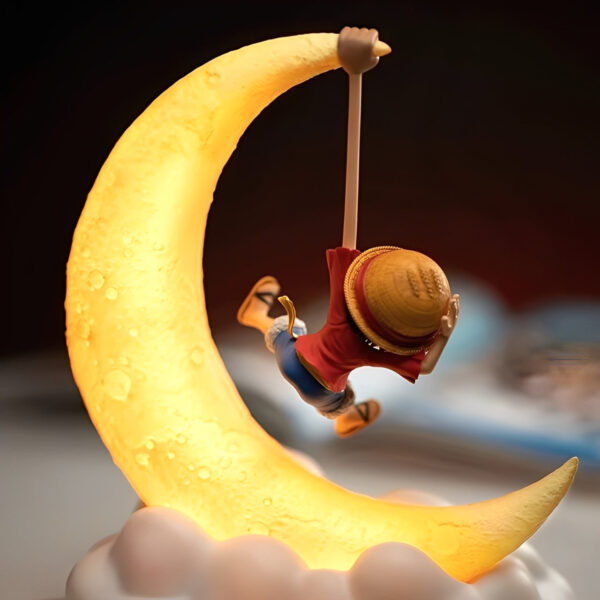 Luffy Stretching Moon Night Light