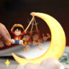 Luffy Stretching Moon Night Light