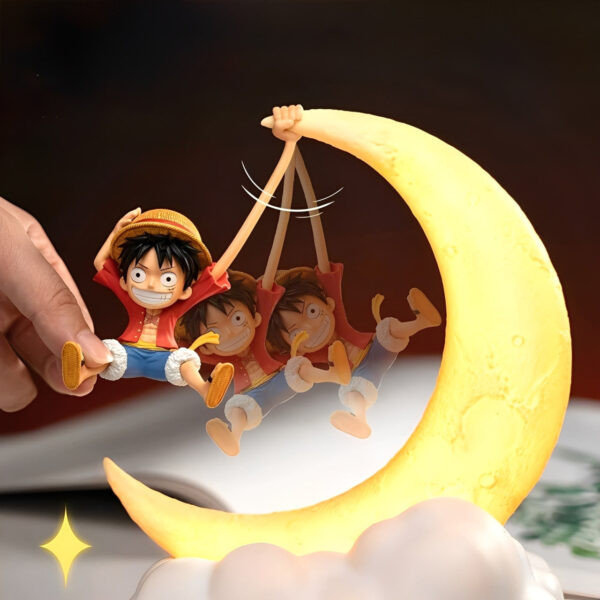 Luffy Stretching Moon Night Light