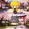 nezuko-inspired-mini-block-figure-size-details.jpg 10-Pack Demon Slayer Mini Block Figures Set (Anime Building Blocks)