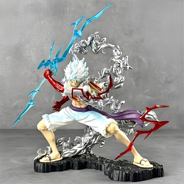Gear 5 Nika Luffy LED PVC Action Figure – 19cm
