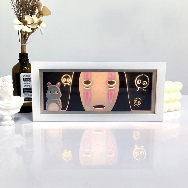 No Face Light Box – Spirited Away Anime Shadow Lamp