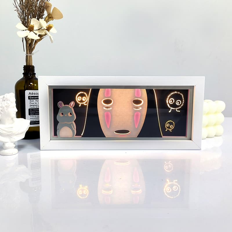 No Face Light Box – Spirited Away Anime Shadow Lamp