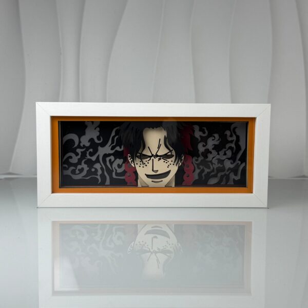 one-piece-ace-anime-3d-frame-light-box-front.jpg One Piece Ace of Flames Light Box
