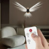 remote-eagle-wall-light-modern-room.jpg Golden Eagle Wall Light – 3D LED Wall Sculpture Lamp